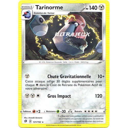 Pokémon - 131/192 - Tarinorme - Eb02 - Epée Et Bouclier - Clash Des Rebelles - Rare