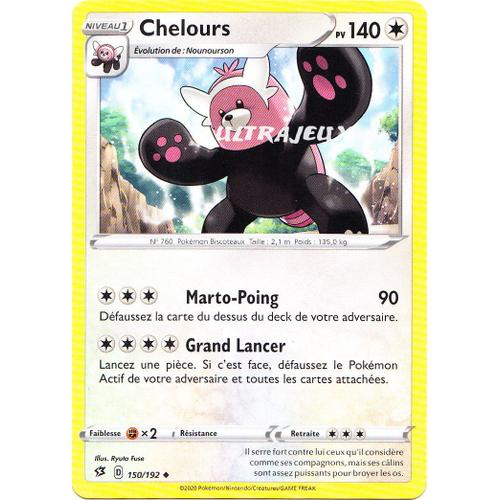 Pokémon - 150/192 - Eb02 - Epée Et Bouclier - Clash Des Rebelles - Chelours - Peu Commune