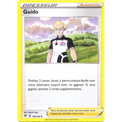 Pokémon - 158/192 - Guido - Eb02 - Epée Et Bouclier - Clash Des Rebelles - Peu Commune