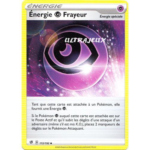 Pokémon - 172/192 - Énergie Frayeur - Eb02 - Epée Et Bouclier - Clash Des Rebelles - Peu Commune