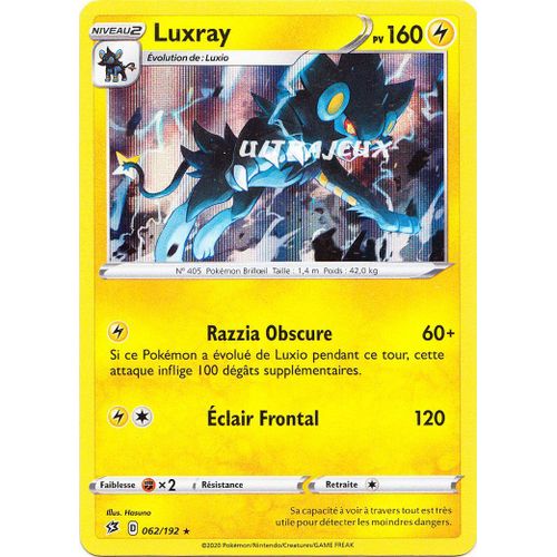 Pokémon - 62-R/192 - Luxray - Reverse