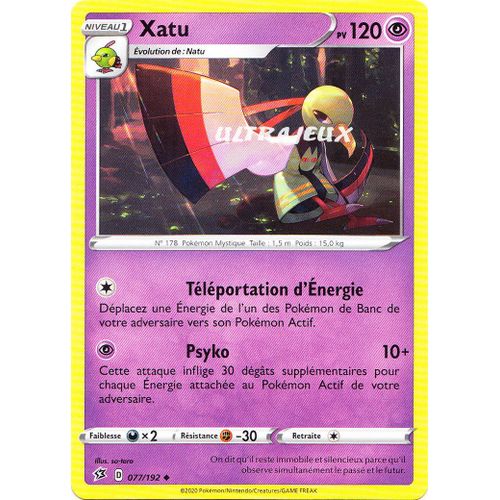 Pokémon - 77-R/192 - Xatu - Reverse