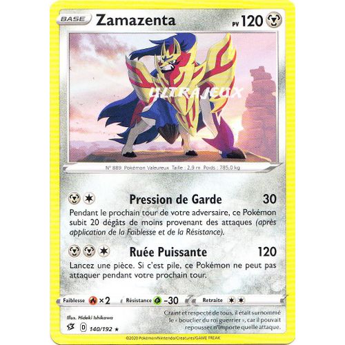 Pokémon - 140-R/192 - Zamazenta - Reverse