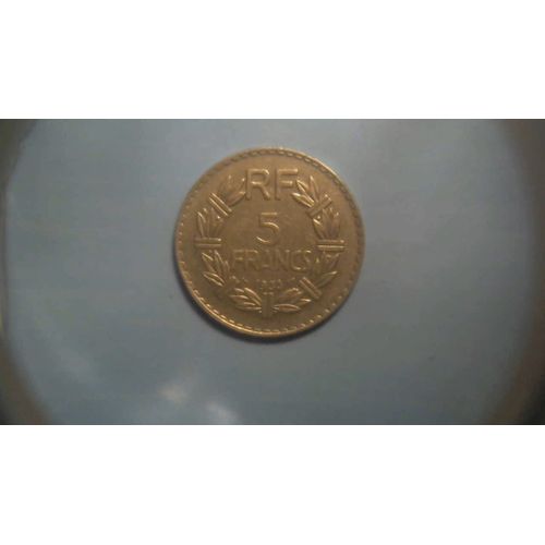 5 Francs Lavrillier 1933