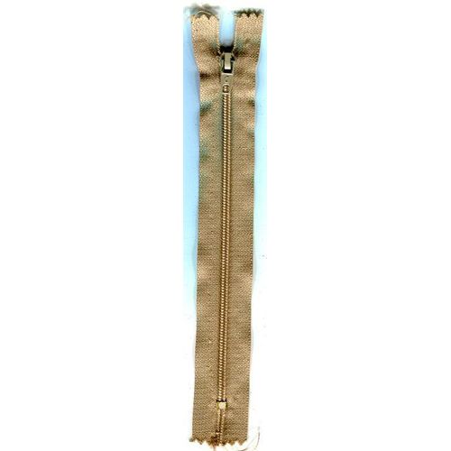 Fermeture Eclair - A Glissière - Beige - 15 Cm