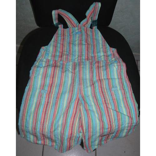 Salopette Short - O'kids - Taille 3 Ans