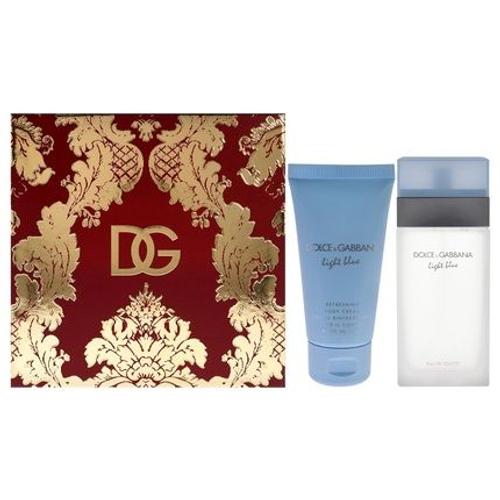 Dolce & Gabbana Light Blue For Women 2 Pc Gift Set 3.3oz Edt Spray 1. 