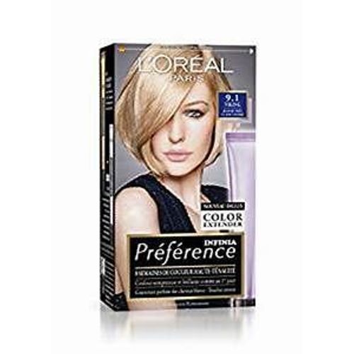 L'oreal Preference Infinia 9.1 Blond Tres Clair Cendre 