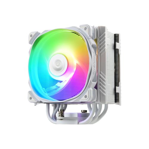 Enermax ETS-T50 AXE ETS-T50A-W-ARGB - White Version - refroidisseur de processeur - (pour : LGA1150, LGA1151, LGA1155, LGA1156, LGA1366, LGA2066, AM2, AM2+, AM3, AM3+, AM4, FM1, FM2, FM2+...