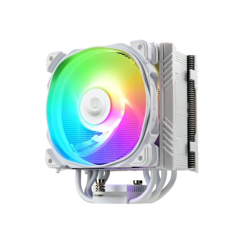 Enermax ETS-T50 AXE ETS-T50A-W-ARGB - White Version - refroidisseur de processeur - (pour : LGA1156, AM2, AM2+, LGA1366, AM3, LGA1155, AM3+, LGA2011, FM1, FM2, LGA1150, FM2+, LGA2011-3, LGA1151...