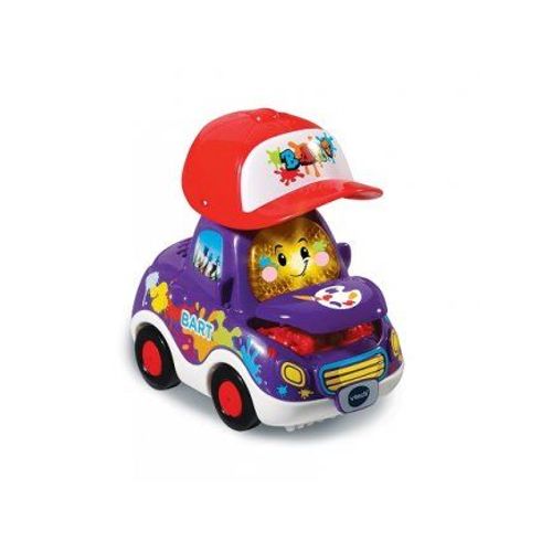 Tut Tut Bolides Vtech Edition Speciale - Bart Le Roi Du Street Art - Vehicule Violet - Enfant 1 A 5 Ans