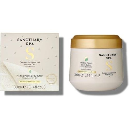 Sanctuary Spa Golden Sandalwood Melting Pearl Body Butter With Shea B