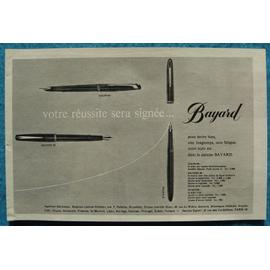 Publicité 1956  Souverain de BAYARD stylo plume 