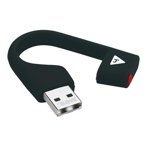 EMTEC Hang D200 - Clé USB - 4 Go - USB 2.0 - noir