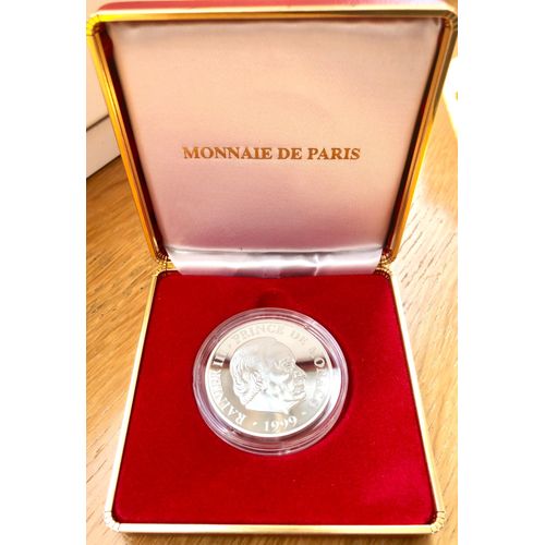 Médaille En Argent De Monaco - 50 Ans De Règne Du Prince Rainier Iii - 1949-1999