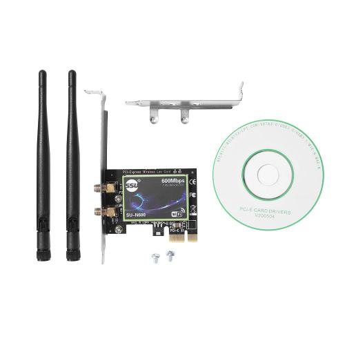 Carte réseau sans fil PCI-E 1X, 2.44 go/5GHz, adaptateur Ethernet PCI Express, Wi-Fi 6, contrôleur réseau pour ordinateur de bureau