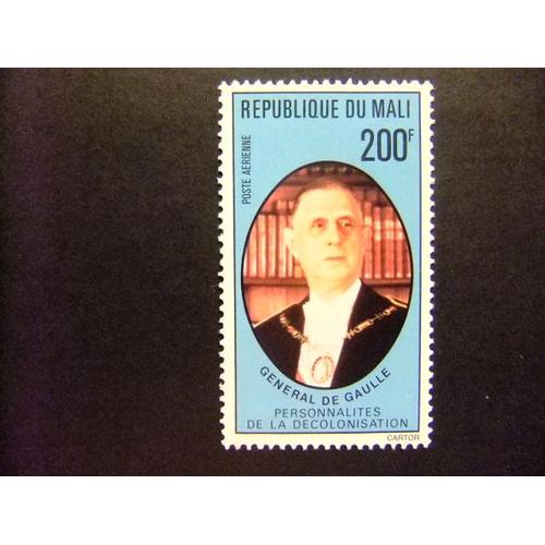 República De Malí General De Gaulle Yvert Pa 294 **Mnh