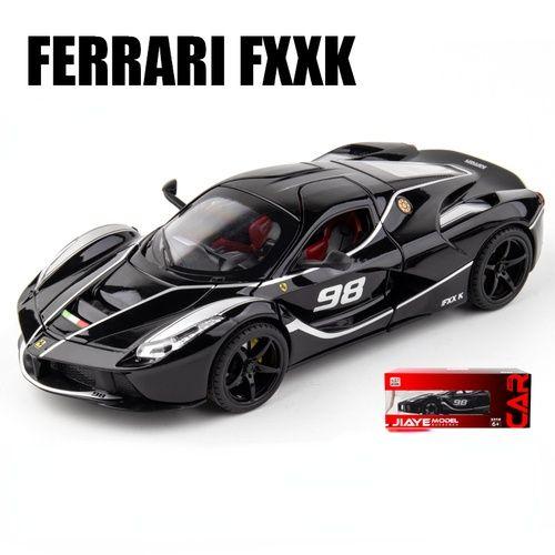 Modèle De Voiture Ferrari Fxxk En Alliage Pour Enfants, Jouet En Métal, Lumière Sonore, Mini Voiture De Collection, 1/22