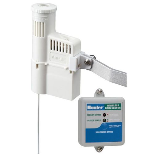 hunter - pluviomètre sans fil pour programmateur - rain click radio