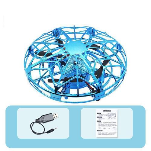 Mini Hélicoptère Rc Ufo Drone, Avion À Induction À Détection De Main Infrarouge, Modèle Électronique Quadcopte, Jouets En Boule Volante Pour Enfants-Générique