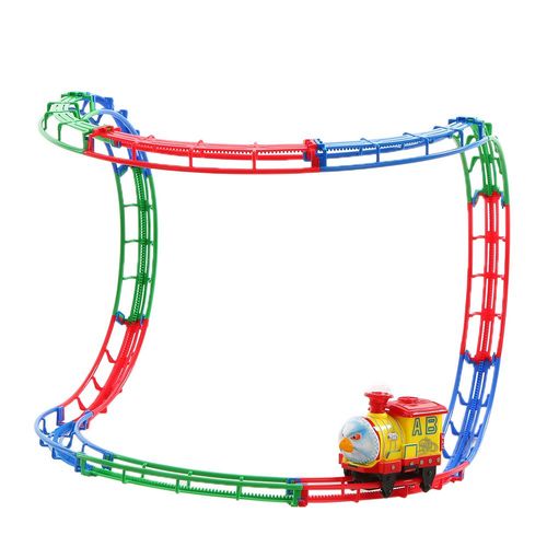 Nouveau Modèle De Voiture De Course Électrique Pour Enfants, Ensemble De Pistes Torsadées, Train, Locomotive, Jouets, Cadeau, 2018