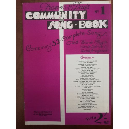 Community Song-Book N°1