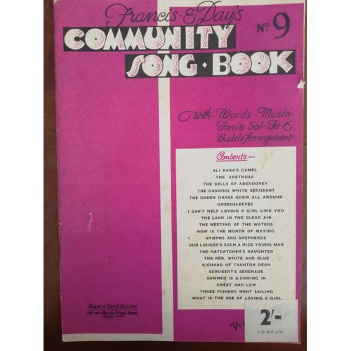 Community Song-Book N°9