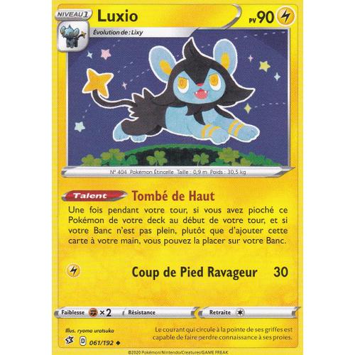 Carte Pokemon - Luxio - 061/192 - Épée Et Bouclier 2 Clash Des Rebelles