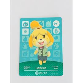 Carte Amiibo Rare Animal Crossing (Happy Home Designer & Welcome