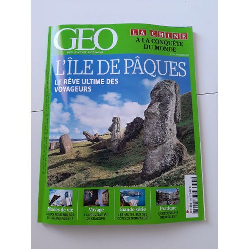Revue Geo N°393 Novembre 2011