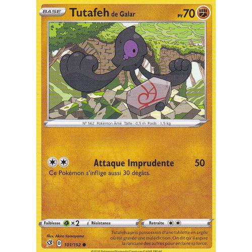 Carte Pokemon - Tutafeh De Galar - 101/192 - Épée Et Bouclier 2 Clash Des Rebelles