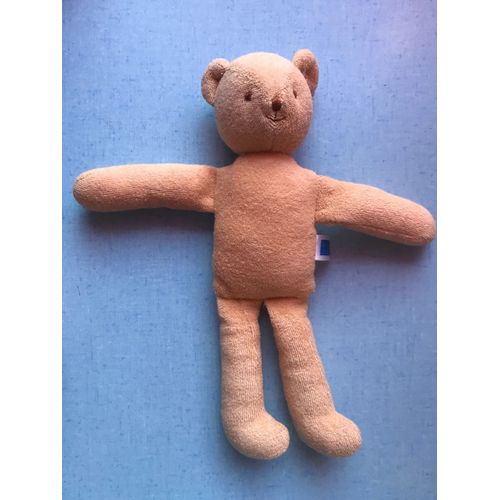Doudou Ours Marron Caramel Beige Trousselier 26 Cm