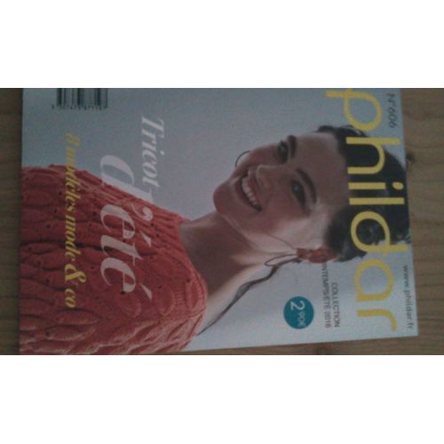 Catalogue Phidar N° 606 Printemps Été 2016, 8 Modèles Tricot Été