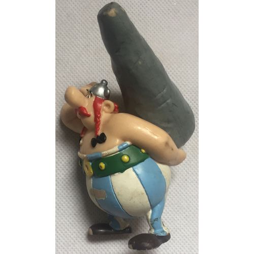 Figurine Obélix Avec Menhir, Astérix Et Obélix, Bd, Bande Dessinée, Uderzo, Goscinny