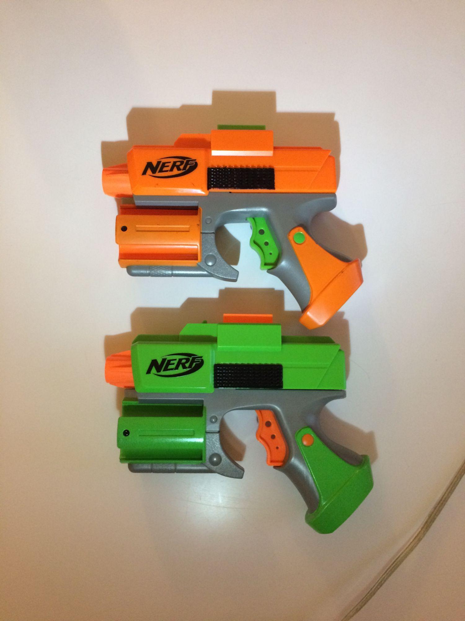 Nerf dart tag strikefire duo green and orange | Rakuten