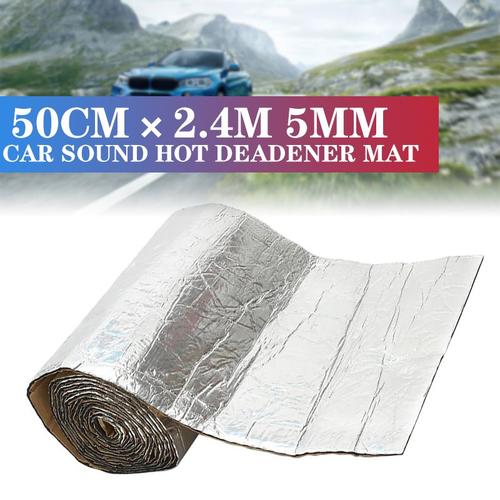 Isolation Thermique Et Acoustique Pour Garde-Boue De Voiture, Fibre Optique Durable, Polymères 240 Celsius, Film Moteur De Capot, Rond, 5mm, 800 Cm X 50cm