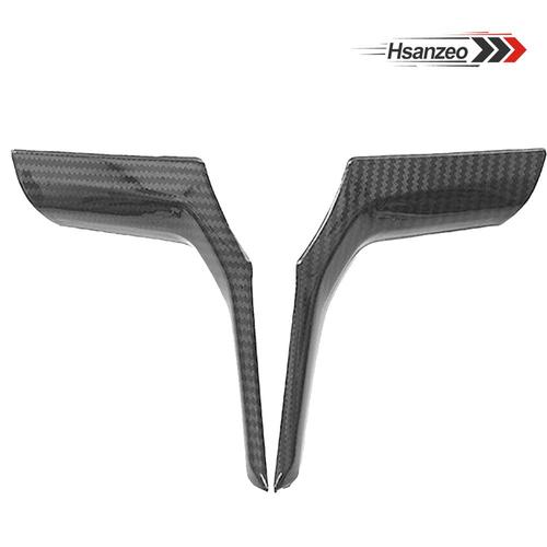 Hsanzeo-Housses De Volant De Voiture En Fibre De Carbone, Autocollant De Garniture Pour Bmw Série 3 5 6 7 8 G20 G28 G21 G30/G31 G11/G12 Dehors 2019-2021