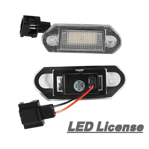 1 Paire D'ampoules Led Pour Plaque D'immatriculation De Voiture, Éclairage Automatique, Pour Vw Golf Mk3 Pour Skoda Octavia I