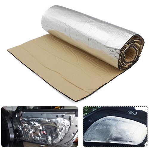 Autocollant En Feuille D'aluminium Insonorisant Pour Capot De Voiture, Pare-Feu Moteur, Polymères Thermiques, Insonorisant, Isolation Verde, 1000x1500mm, 7mm