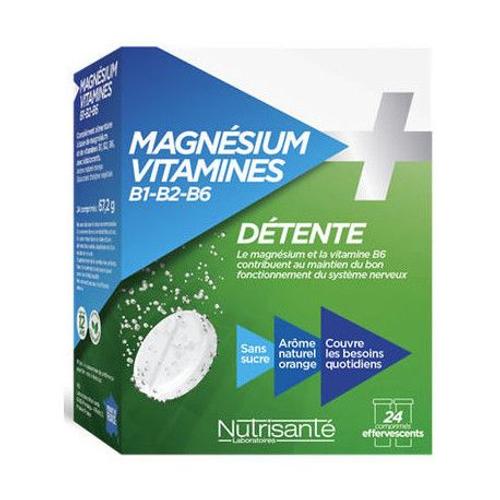 Magnesium + Vitamines B1 B2 B6 