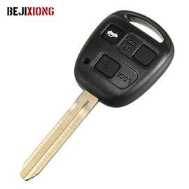 Coque De Clé De Voiture À Distance À 3 Boutons, Pièces De Rechange Vierges, Étui Pour Toyota Avensis Cortrustyadditif Rav4 + Toy43, 3 Btn, Accessoires