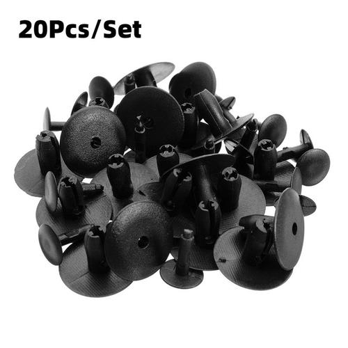 20 Pcs/Set Capot Moteur Insonorisation Coton Feuille Clip Pour Peugeot 107 207 307 407 308 607 508 3008 Pour Citroen C1 C2 C3 C4 C5