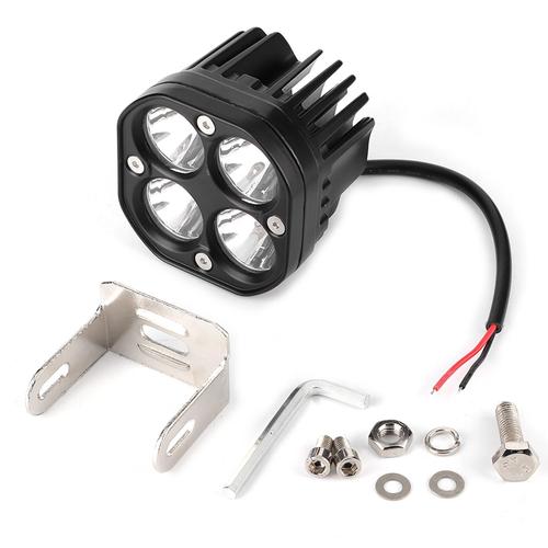 Projecteurs Universels Pour Voiture, Lampe De Travail À Led, Lampe De Conduite Suv, 40w, 4 Pouces