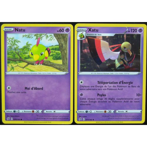 Clash Des Rebelles - Natu (76) + Xatu (77/192)