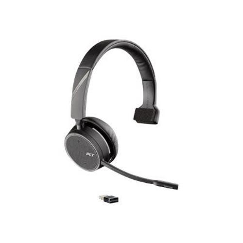 Poly Voyager 4210 USB-A - UC Series - micro-casque - sur-oreille - Bluetooth - sans fil - USB