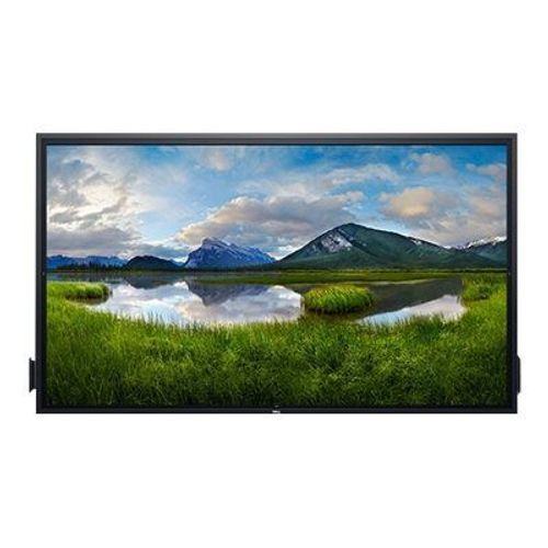 Dell C8621QT - Classe de diagonale 86" (85.6" visualisable) - C Series écran LCD rétro-éclairé par LED - interactive - avec écran tactile - 4K UHD (2160p) 3840 x 2160 - éclairage périphérique