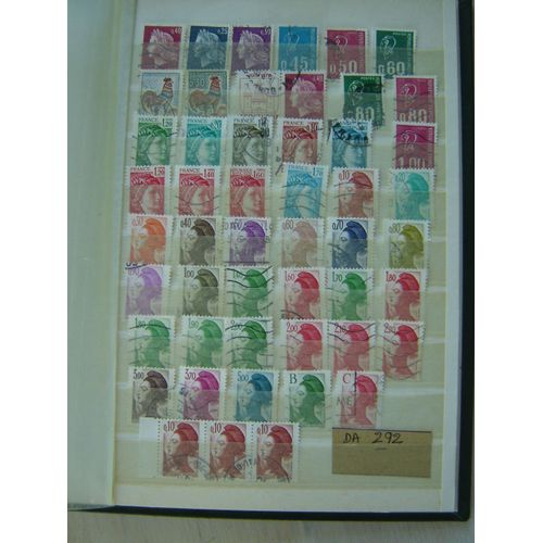 Ad 292 // Lot France Timbres Obliteres Petits Formats