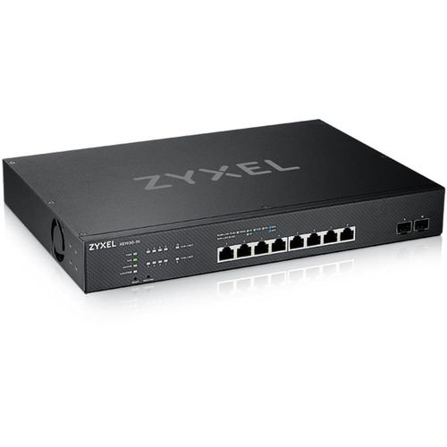 Zyxel XS1930-10 - Commutateur - intelligent - 8 x 100/1000/2.5G/5G/10GBase-T + 2 x 10 Gigabit SFP+ - Montable sur rack