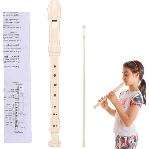 Flûte À Bec Soprano, Enregistreur Descant, Flûte À Bec,Flûte À Bec Soprano Pour Enfants Débutants,Plastique Instrument De Musique Flûte À Bec Soprano, Pour Enfants Adultes Débutants