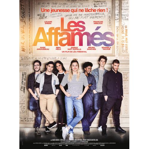 Les Affamés - Véritable Affiche De Cinéma Pliée - Format 120x160 Cm - De Léa Frédeval Avec Louane Emera, François Deblock, Pierre-François Martin-Laval, Nina Mélo - 2018